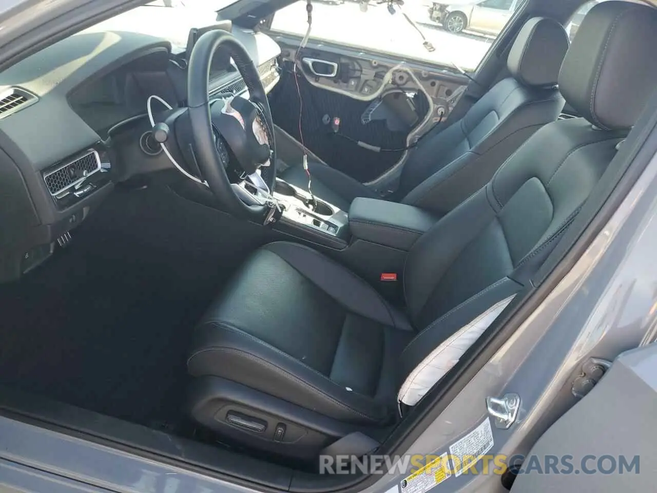 7 fotografías del automóvil dañado 2HGFE4F83SH313754 HONDA CIVIC 2025