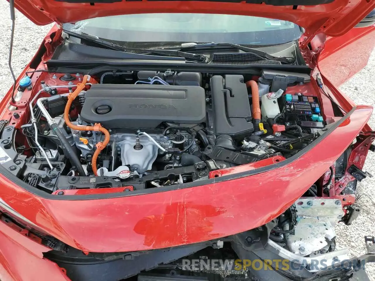 11 fotografías del automóvil dañado 2HGFE4F84SH307428 HONDA CIVIC 2025