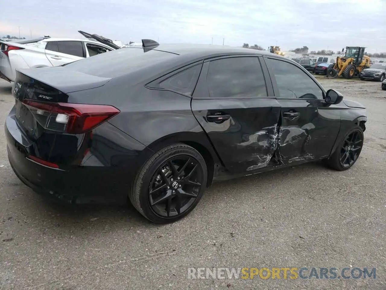 3 fotografías del automóvil dañado 2HGFE4F84SH308496 HONDA CIVIC 2025