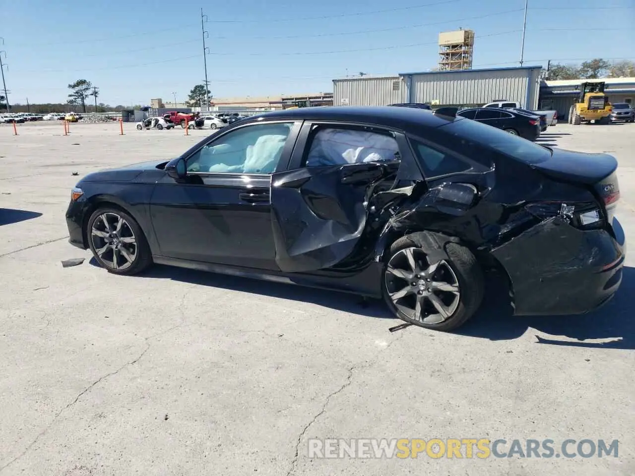 2 fotografías del automóvil dañado 2HGFE4F84SH316145 HONDA CIVIC 2025