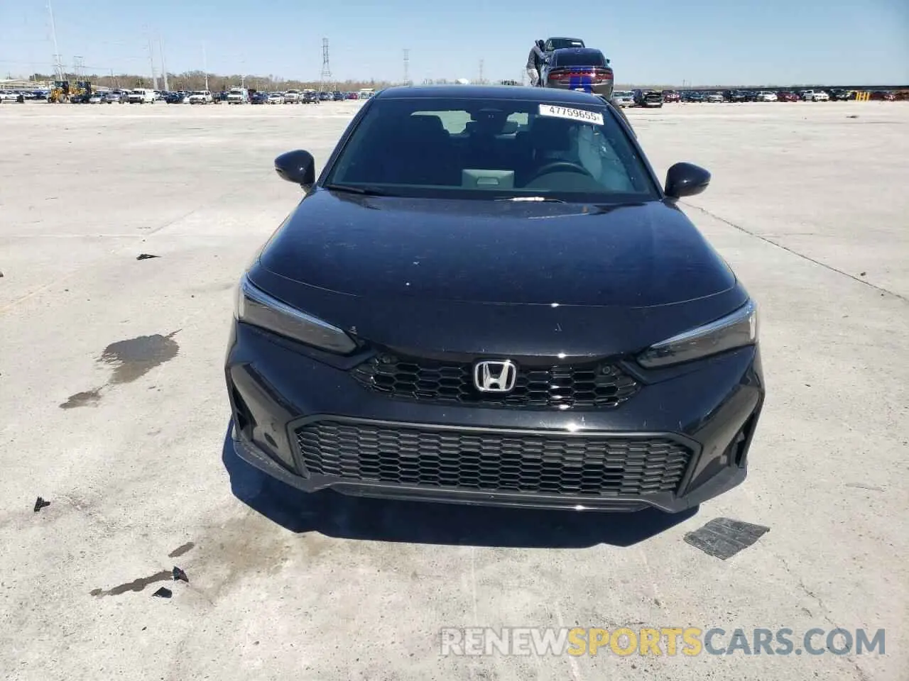 5 fotografías del automóvil dañado 2HGFE4F84SH316145 HONDA CIVIC 2025