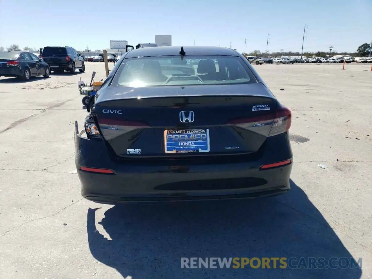 6 fotografías del automóvil dañado 2HGFE4F84SH316145 HONDA CIVIC 2025