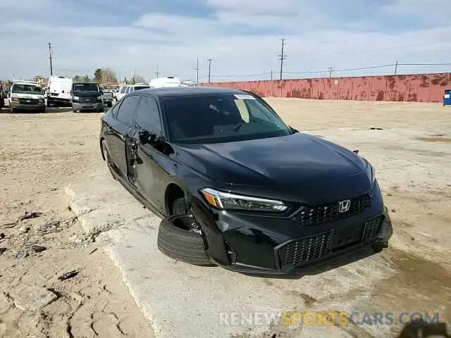 11 fotografías del automóvil dañado 2HGFE4F84SH326075 HONDA CIVIC 2025