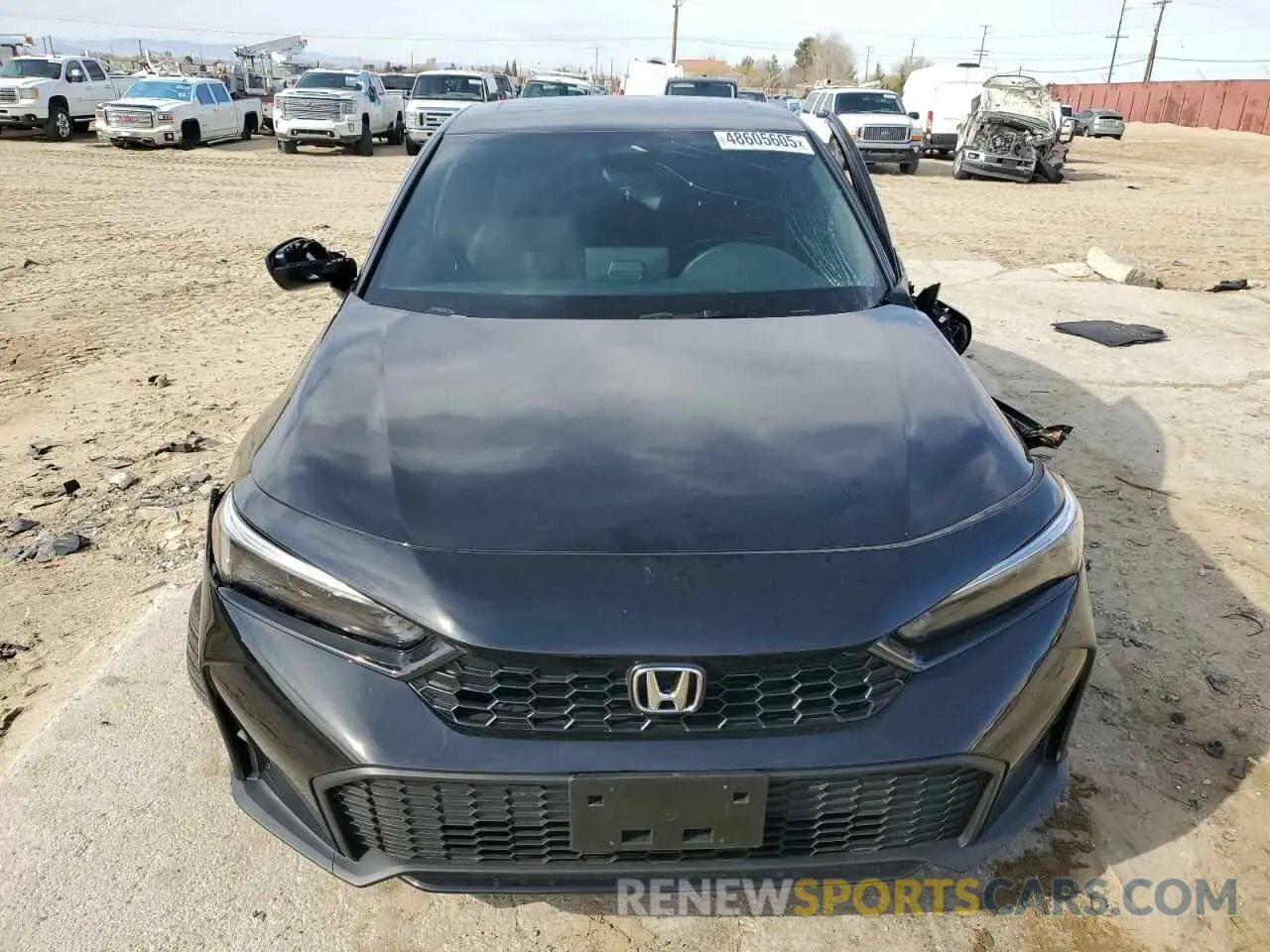 5 fotografías del automóvil dañado 2HGFE4F84SH326075 HONDA CIVIC 2025