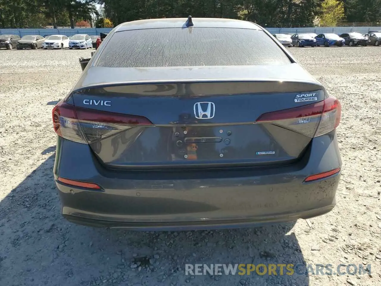 6 fotografías del automóvil dañado 2HGFE4F85SH316722 HONDA CIVIC 2025