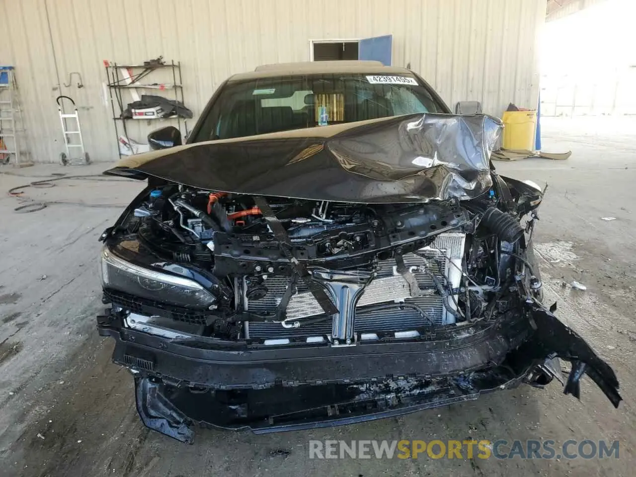 5 fotografías del automóvil dañado 2HGFE4F86SH309147 HONDA CIVIC 2025