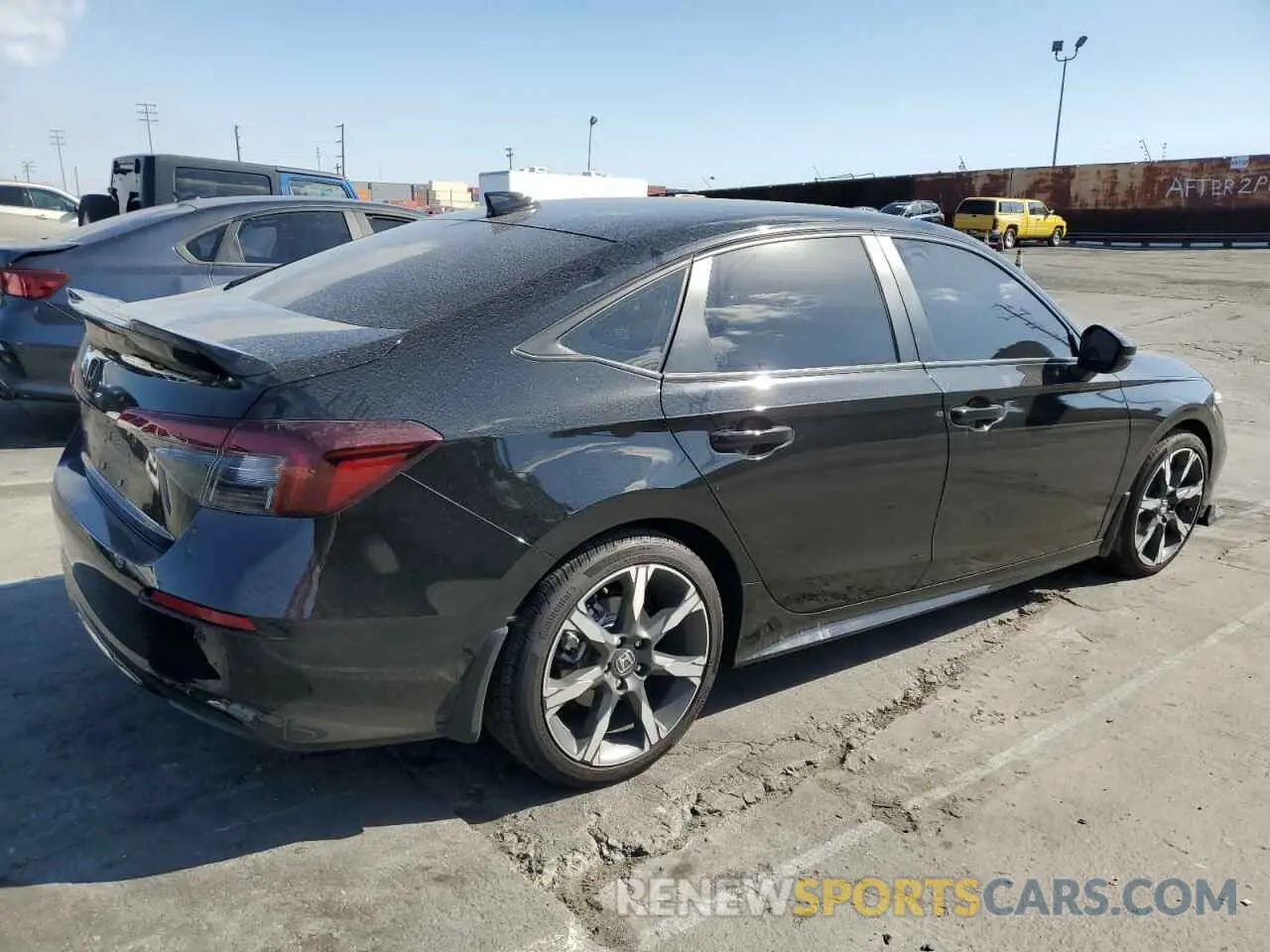3 fotografías del automóvil dañado 2HGFE4F87SH301154 HONDA CIVIC 2025