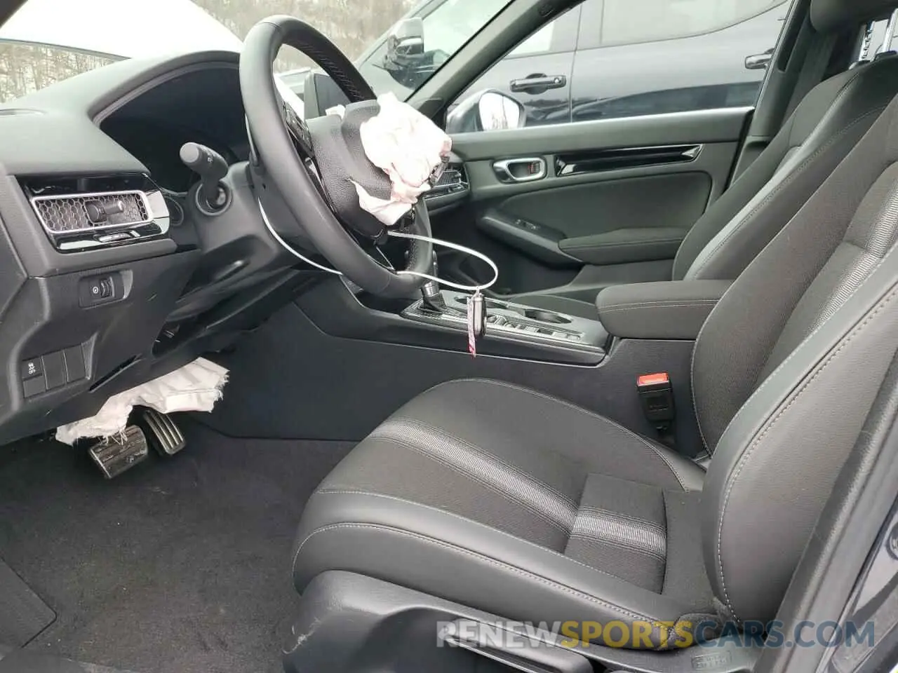 7 fotografías del automóvil dañado 2HGFE4F87SH304619 HONDA CIVIC 2025