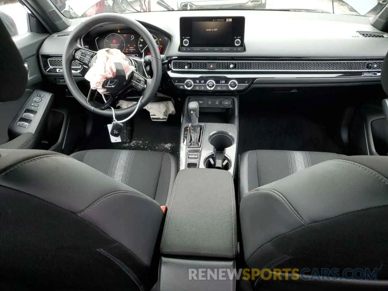 8 fotografías del automóvil dañado 2HGFE4F87SH304619 HONDA CIVIC 2025