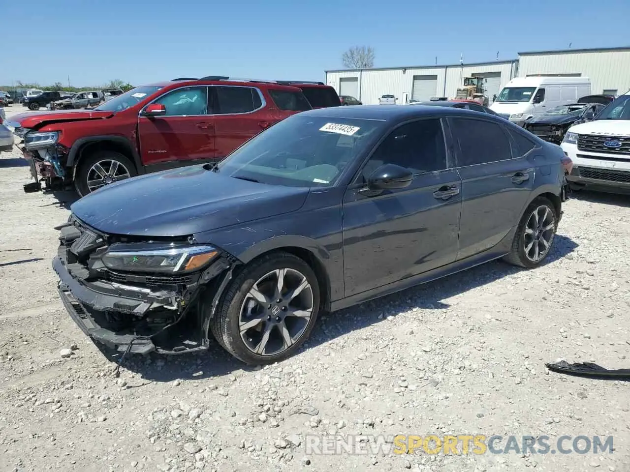1 fotografías del automóvil dañado 2HGFE4F87SH314986 HONDA CIVIC 2025