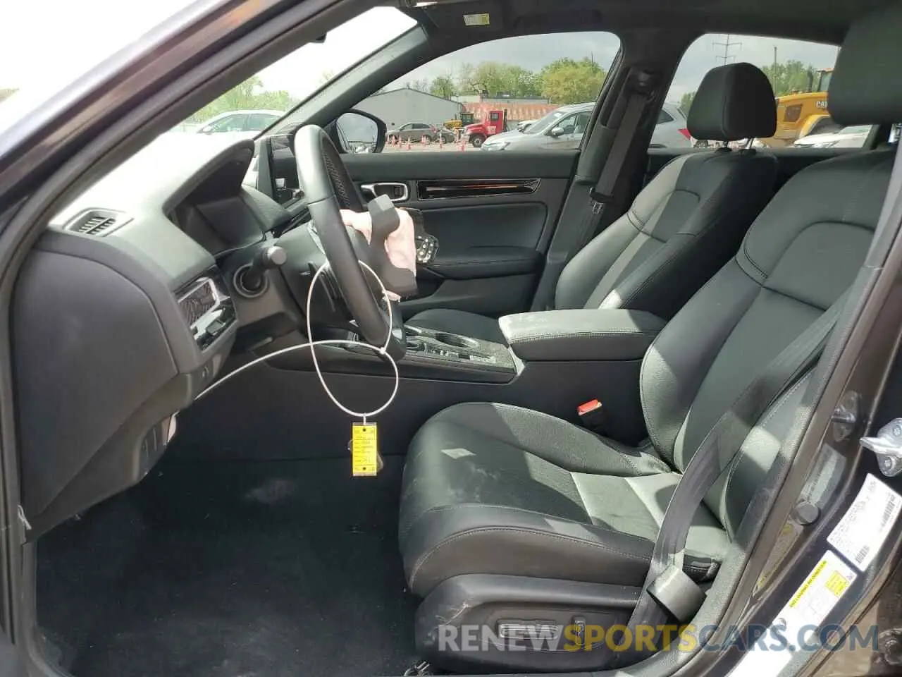 7 fotografías del automóvil dañado 2HGFE4F87SH326314 HONDA CIVIC 2025