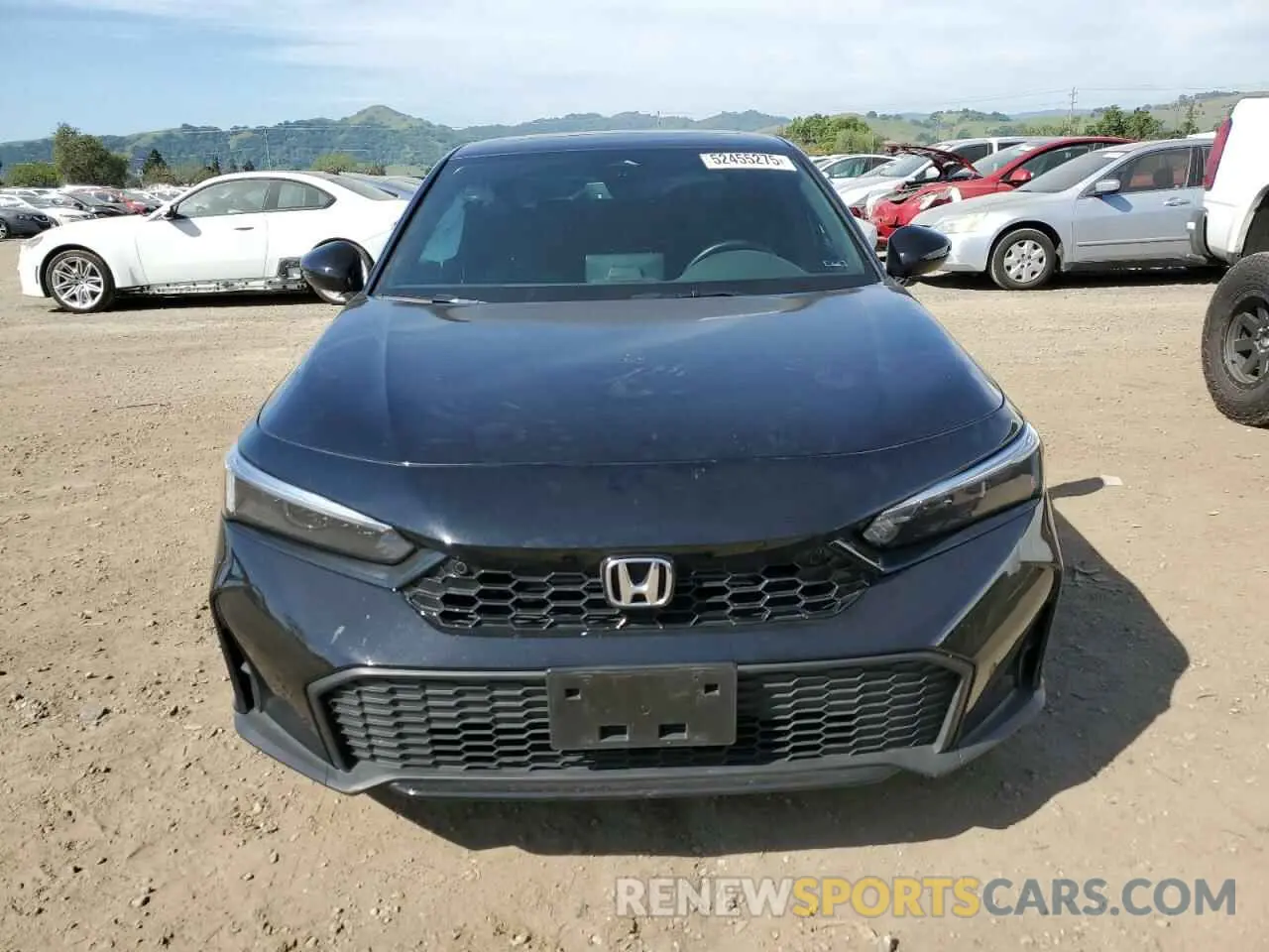 5 fotografías del automóvil dañado 2HGFE4F88SH303141 HONDA CIVIC 2025