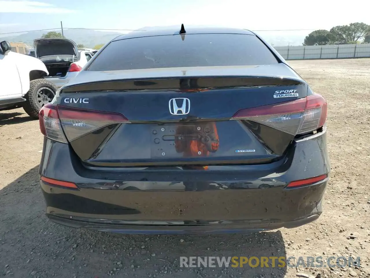 6 fotografías del automóvil dañado 2HGFE4F88SH303141 HONDA CIVIC 2025