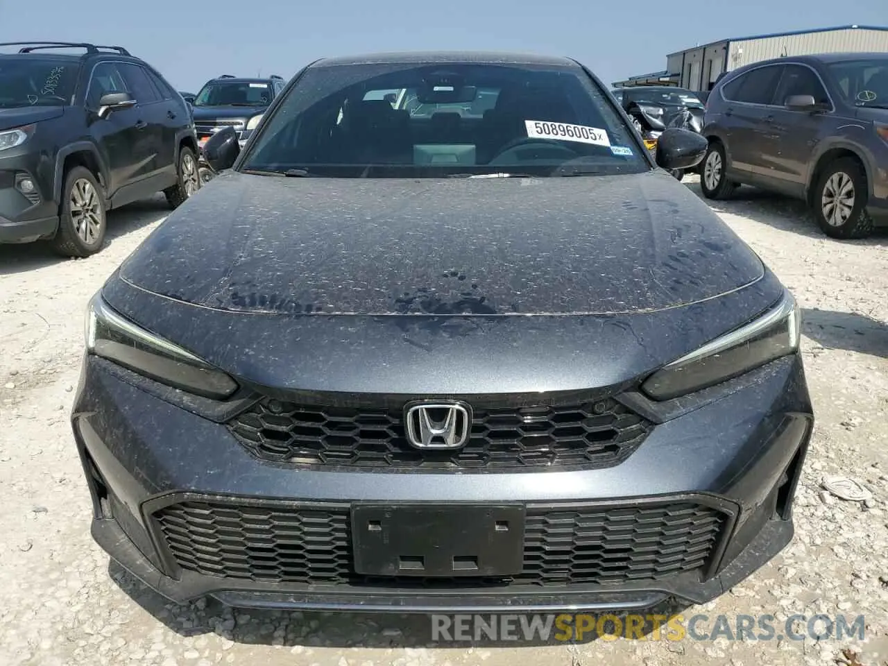 5 fotografías del automóvil dañado 2HGFE4F88SH308789 HONDA CIVIC 2025
