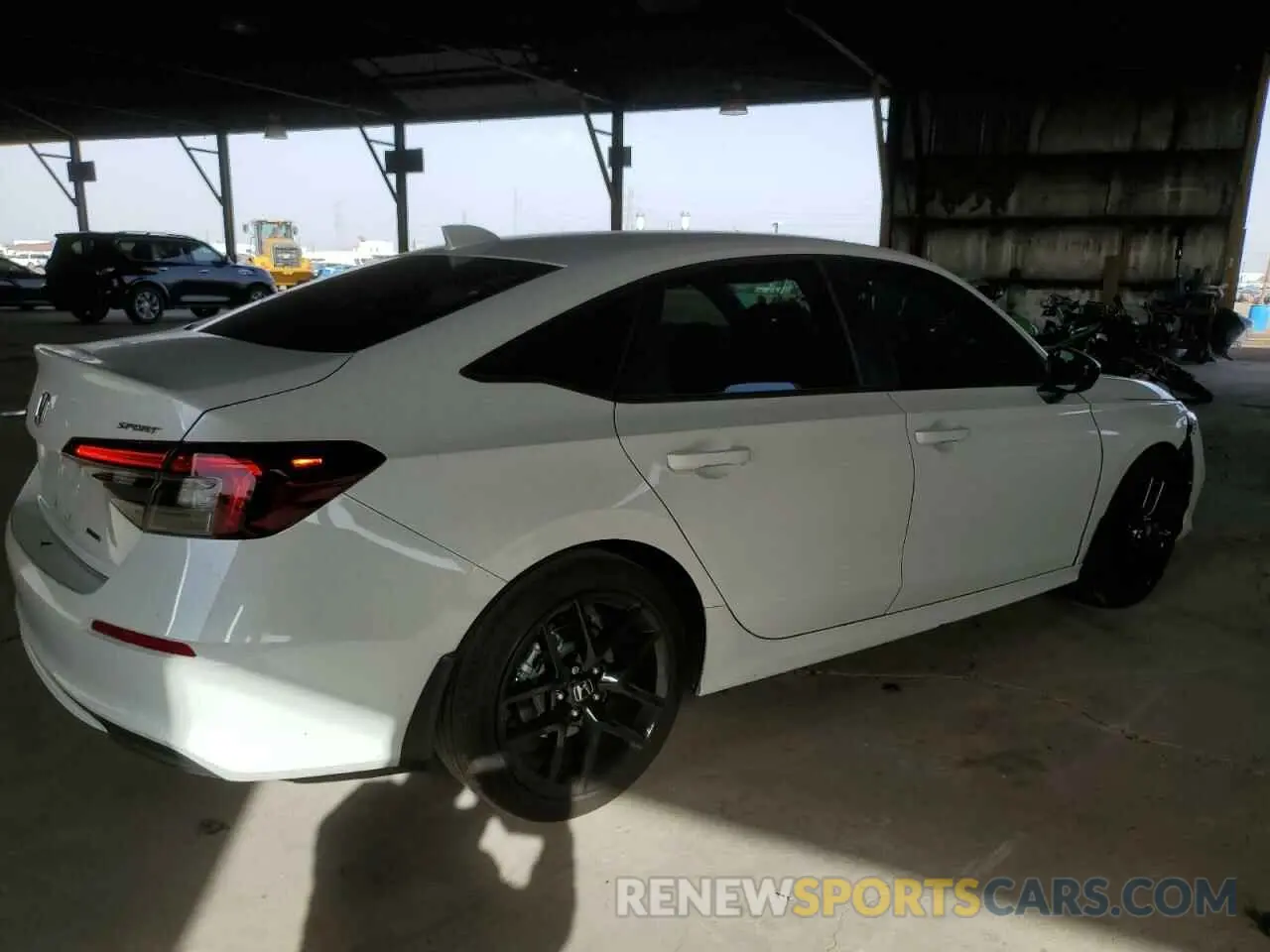 3 fotografías del automóvil dañado 2HGFE4F89SH308882 HONDA CIVIC 2025