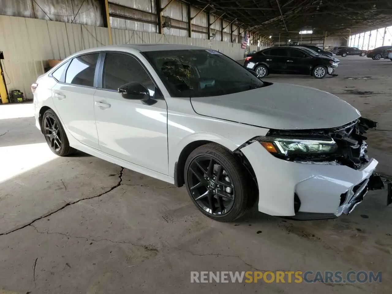 4 fotografías del automóvil dañado 2HGFE4F89SH308882 HONDA CIVIC 2025