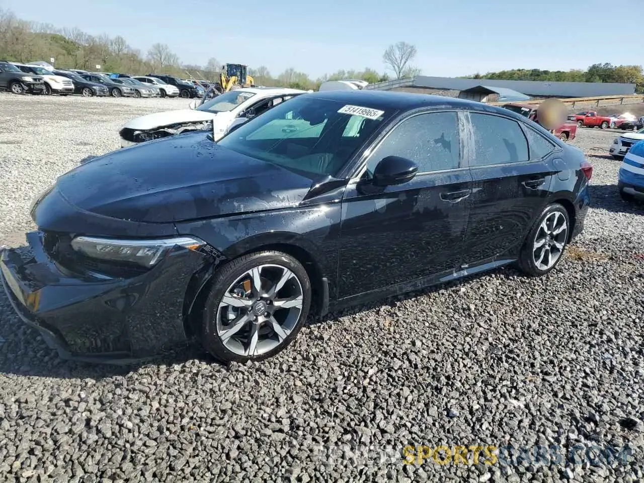 1 fotografías del automóvil dañado 2HGFE4F8XSH310544 HONDA CIVIC 2025