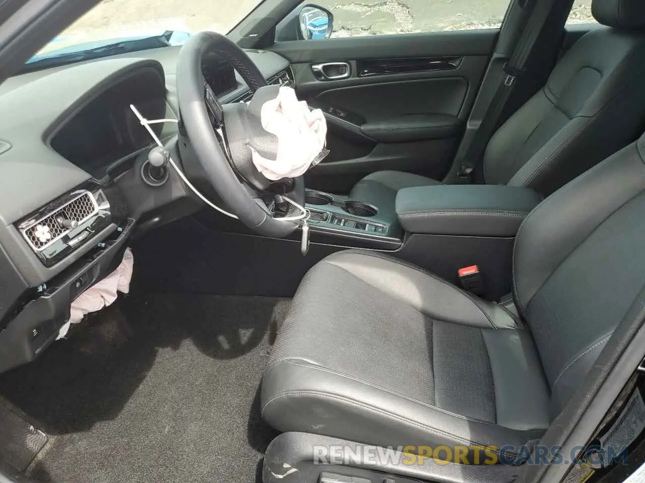 7 fotografías del automóvil dañado 2HGFE4F8XSH310544 HONDA CIVIC 2025
