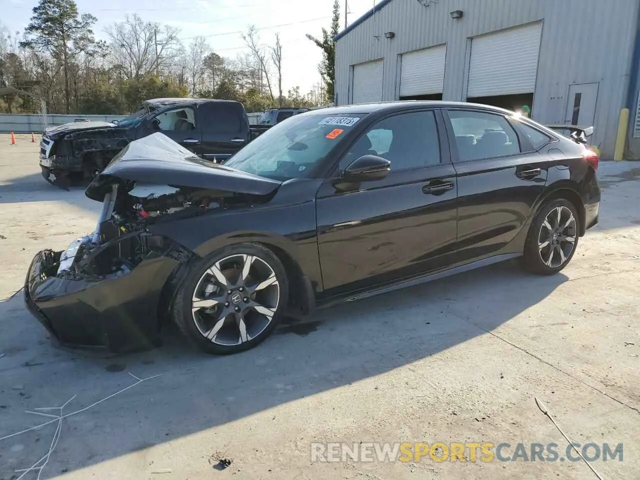 1 fotografías del automóvil dañado 2HGFE4F8XSH312438 HONDA CIVIC 2025