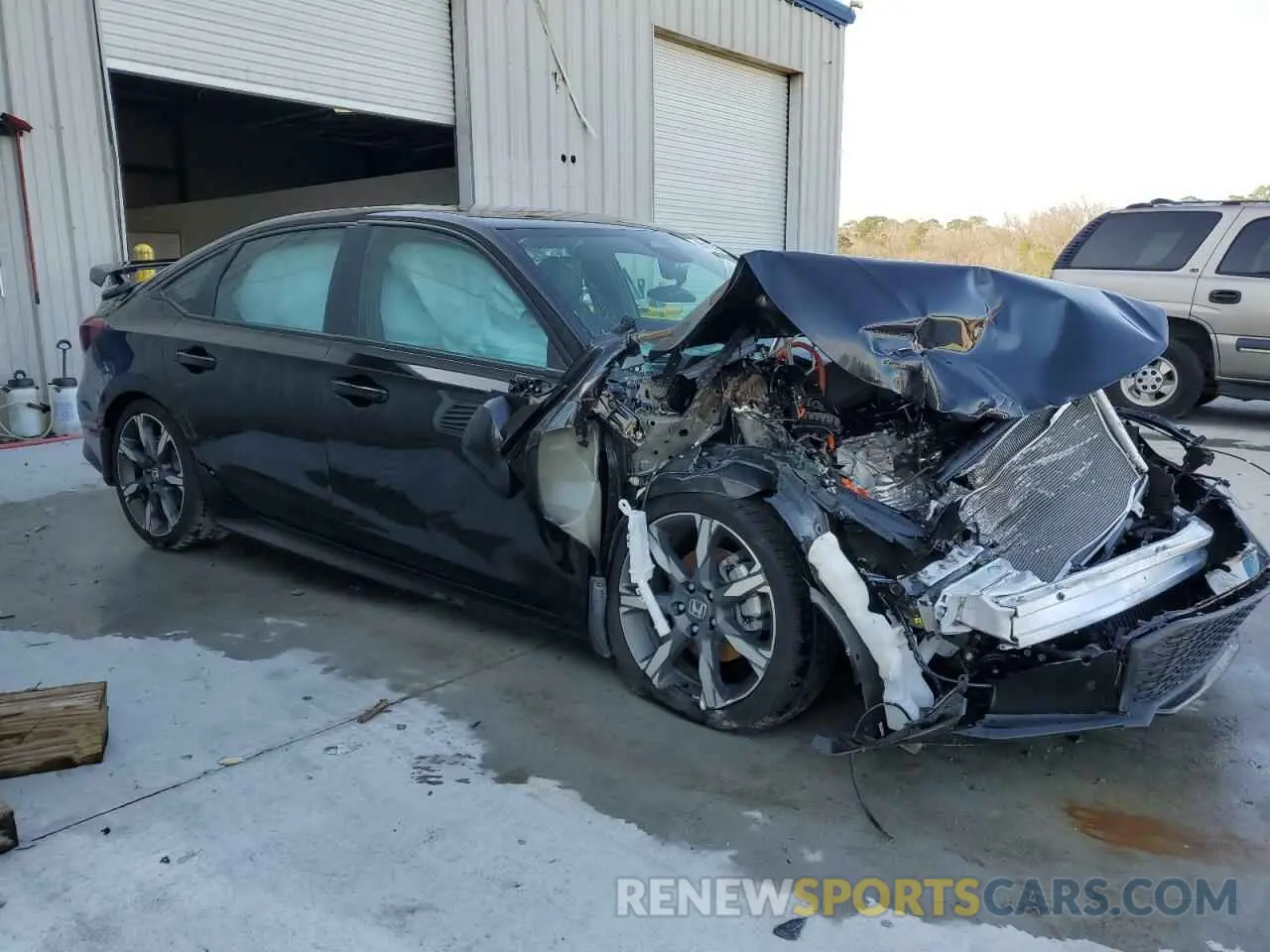 4 fotografías del automóvil dañado 2HGFE4F8XSH312438 HONDA CIVIC 2025