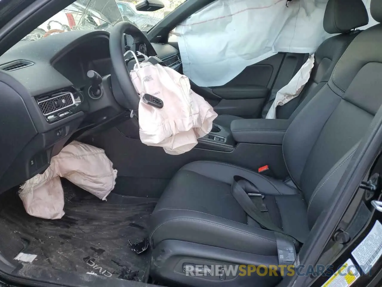 7 fotografías del automóvil dañado 2HGFE4F8XSH312438 HONDA CIVIC 2025