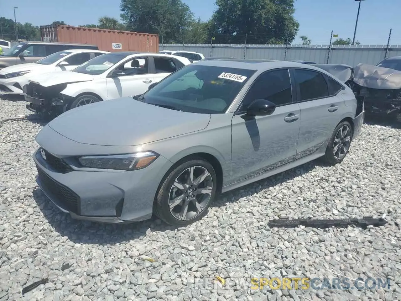 1 fotografías del automóvil dañado 2HGFE4F8XSH314481 HONDA CIVIC 2025