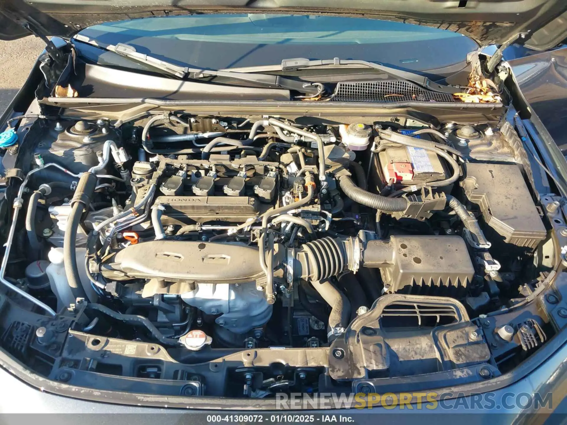 10 fotografías del automóvil dañado 19XFL1H77PE012706 HONDA CIVIC HATCHBACK 2023