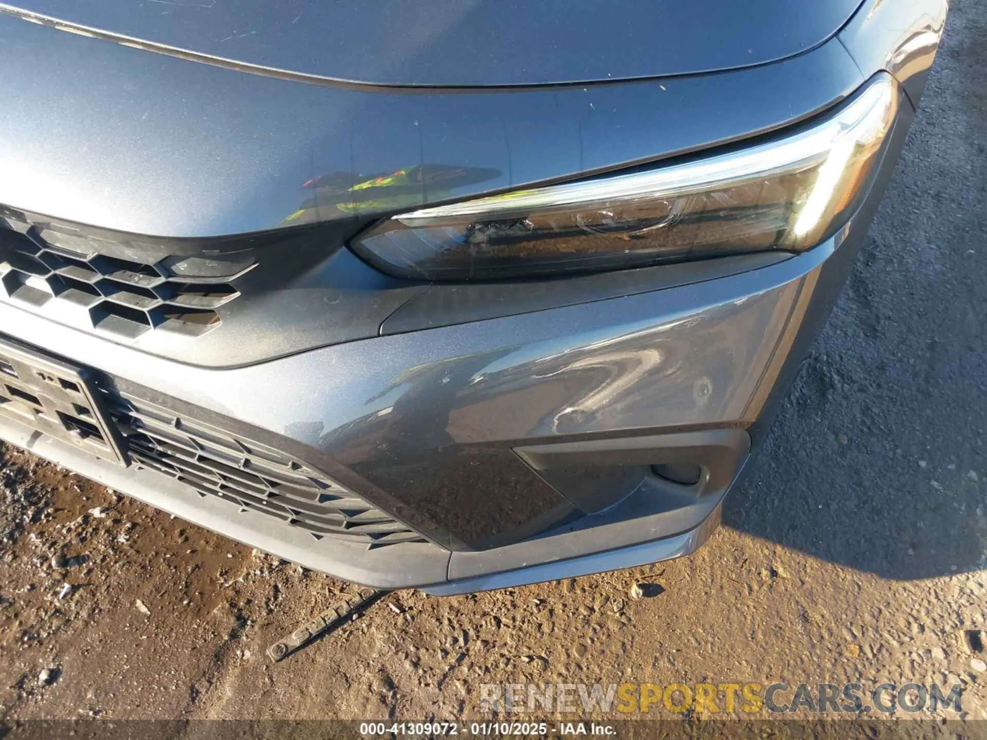 6 fotografías del automóvil dañado 19XFL1H77PE012706 HONDA CIVIC HATCHBACK 2023
