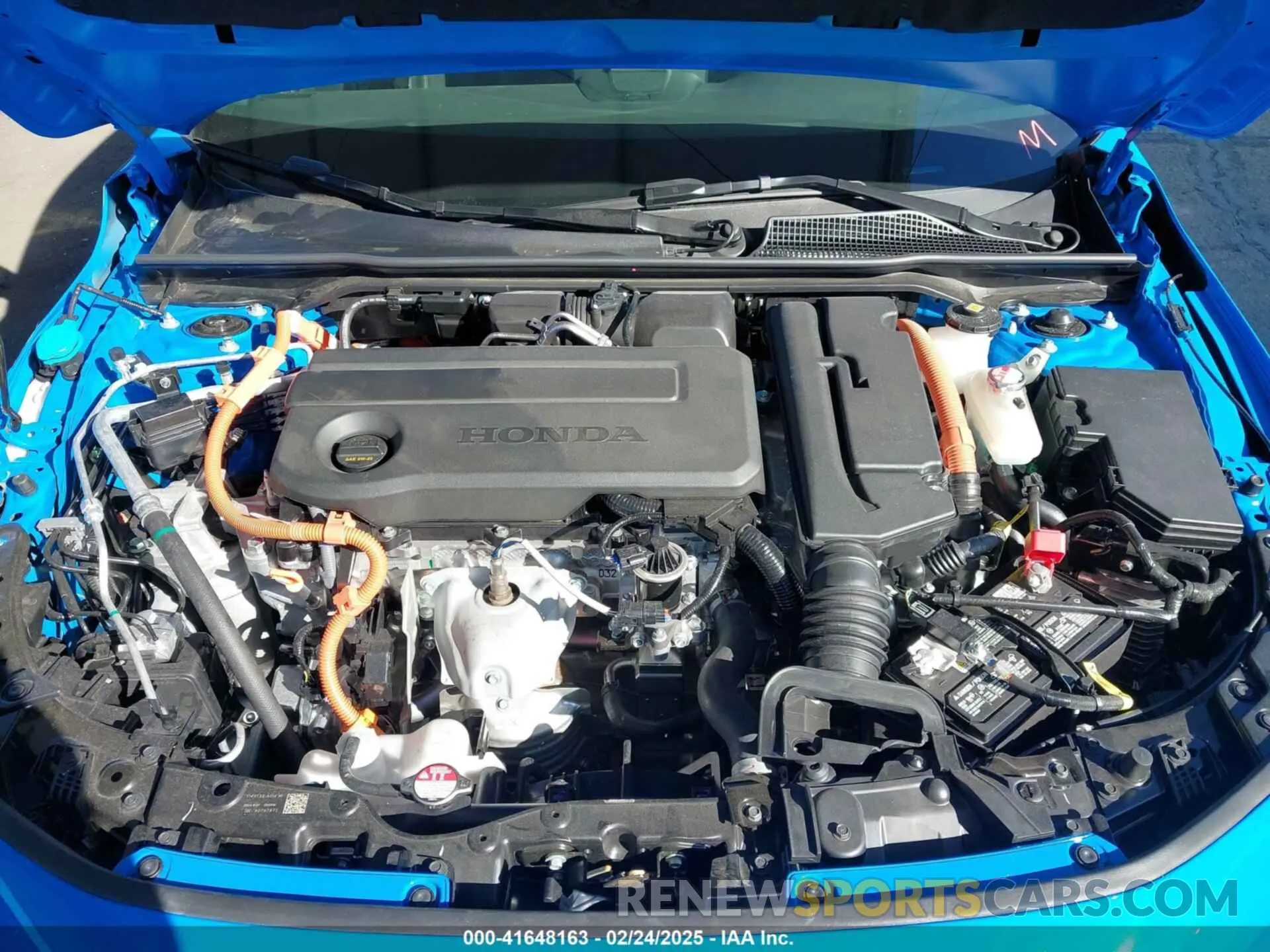 10 fotografías del automóvil dañado 19XFL4H84SE005411 HONDA CIVIC  HYBRID 2025