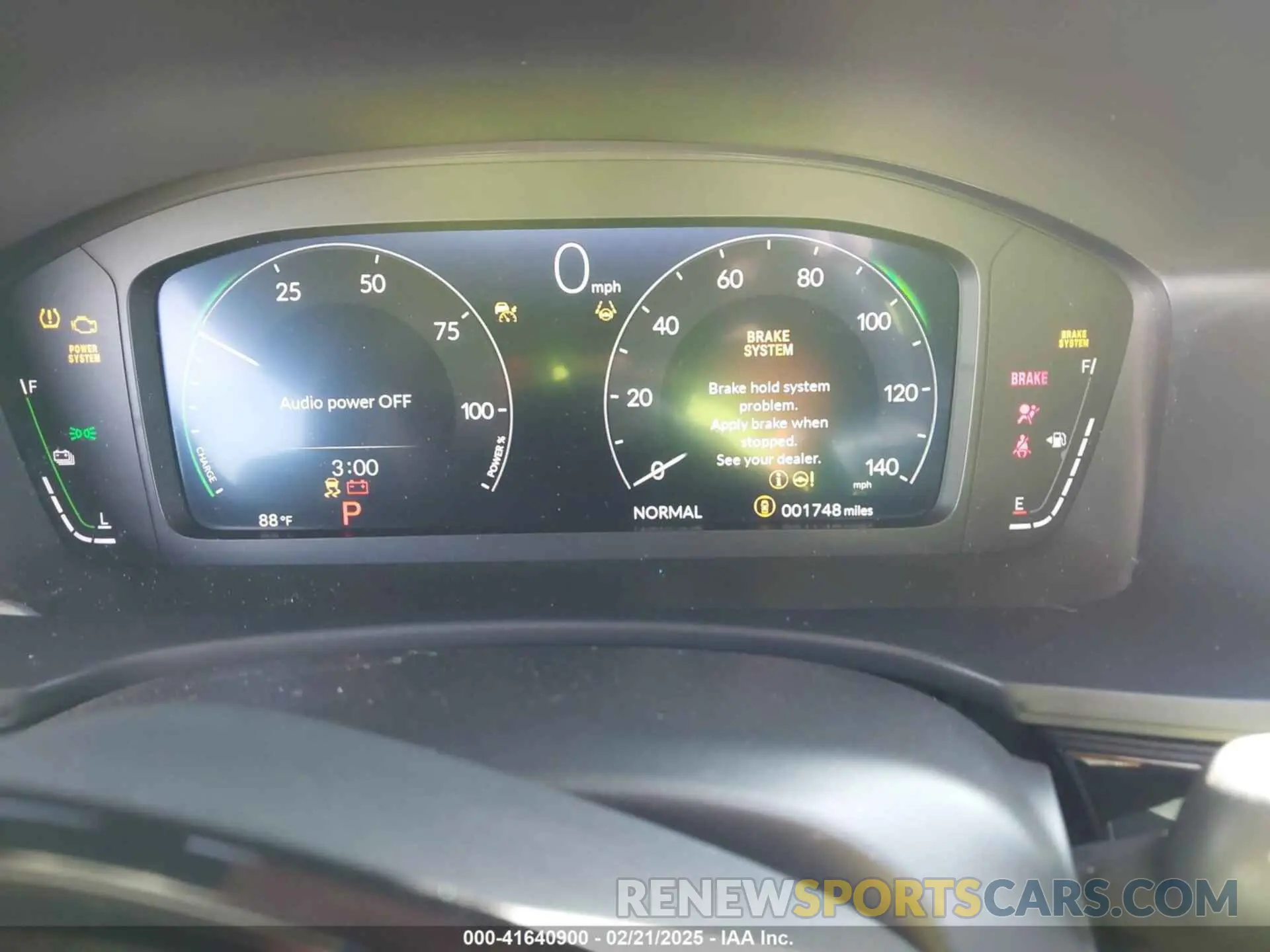 7 fotografías del automóvil dañado 19XFL4H95SE006866 HONDA CIVIC  HYBRID 2025