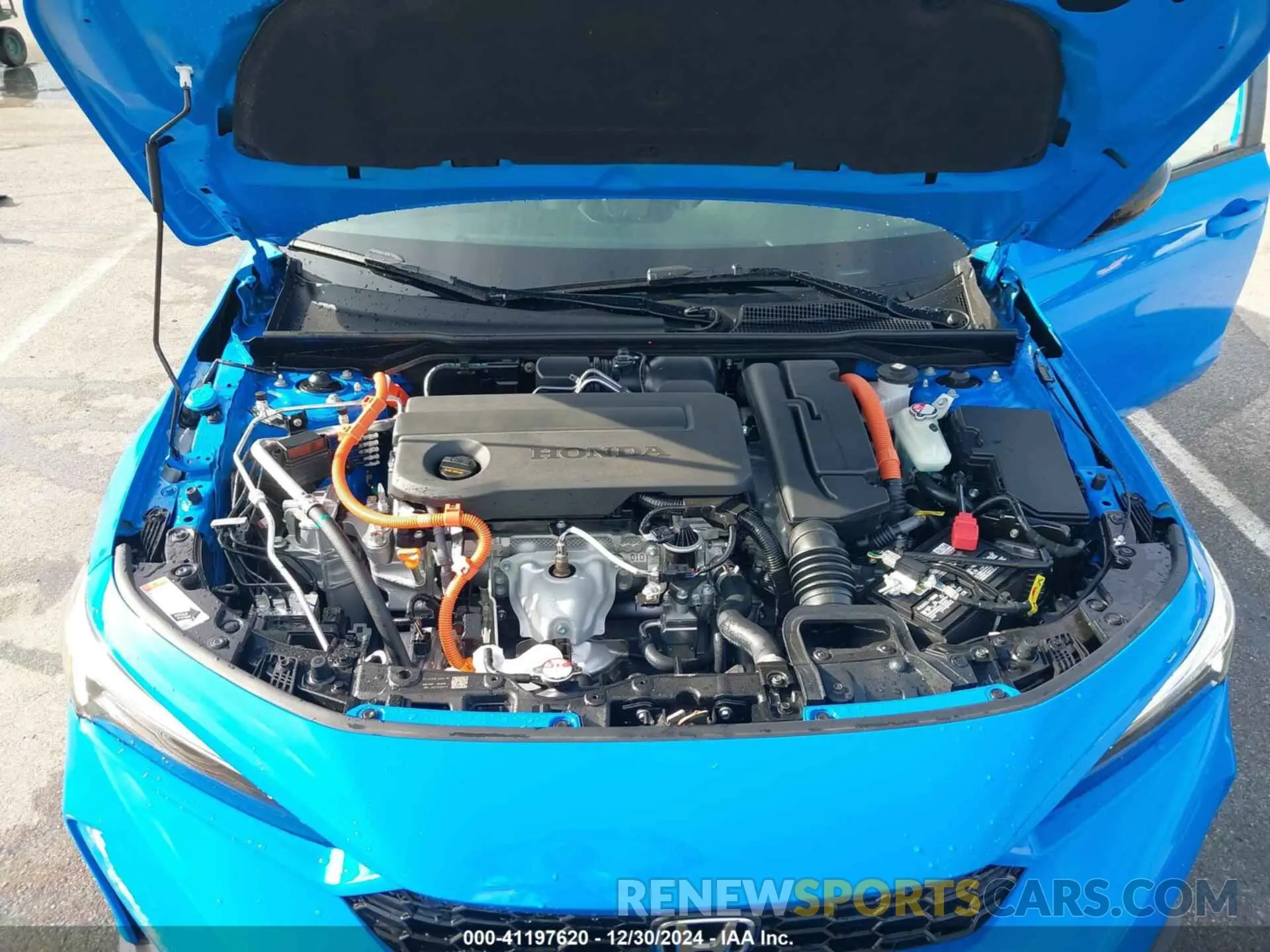 10 fotografías del automóvil dañado 19XFL4H98SE006425 HONDA CIVIC  HYBRID 2025