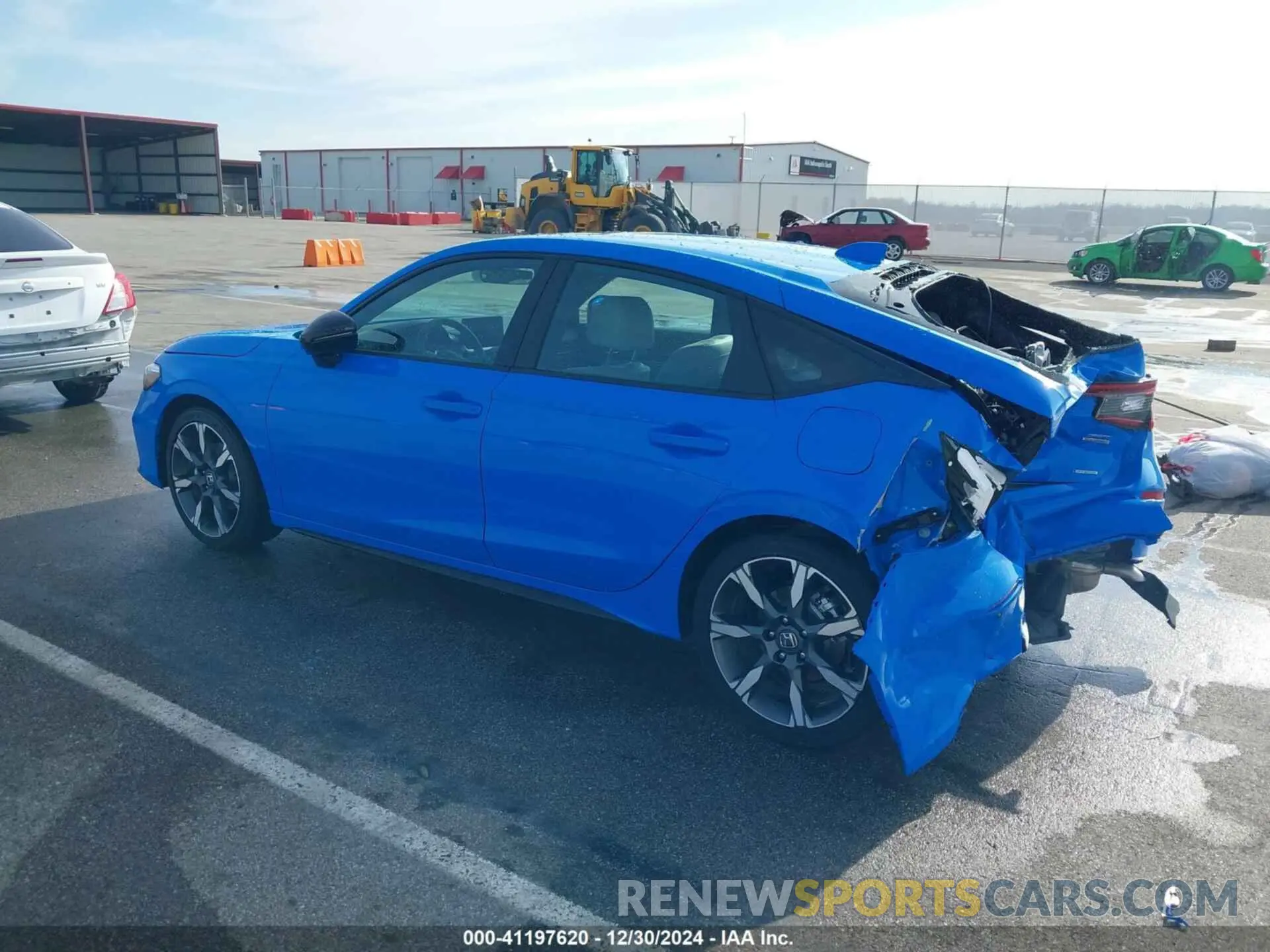 3 fotografías del automóvil dañado 19XFL4H98SE006425 HONDA CIVIC  HYBRID 2025