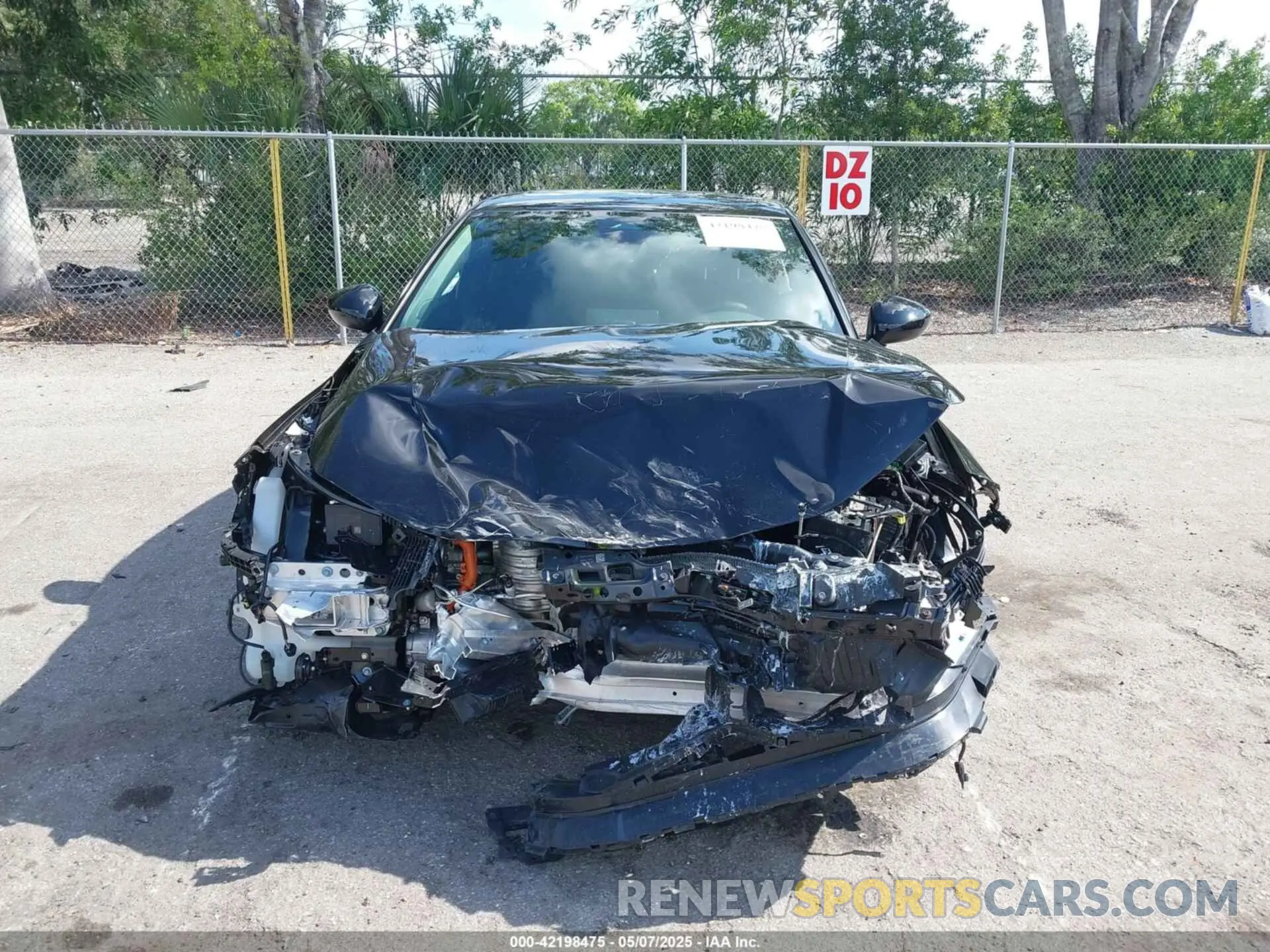 6 fotografías del automóvil dañado 2HGFE4F80SH316661 HONDA CIVIC  HYBRID 2025