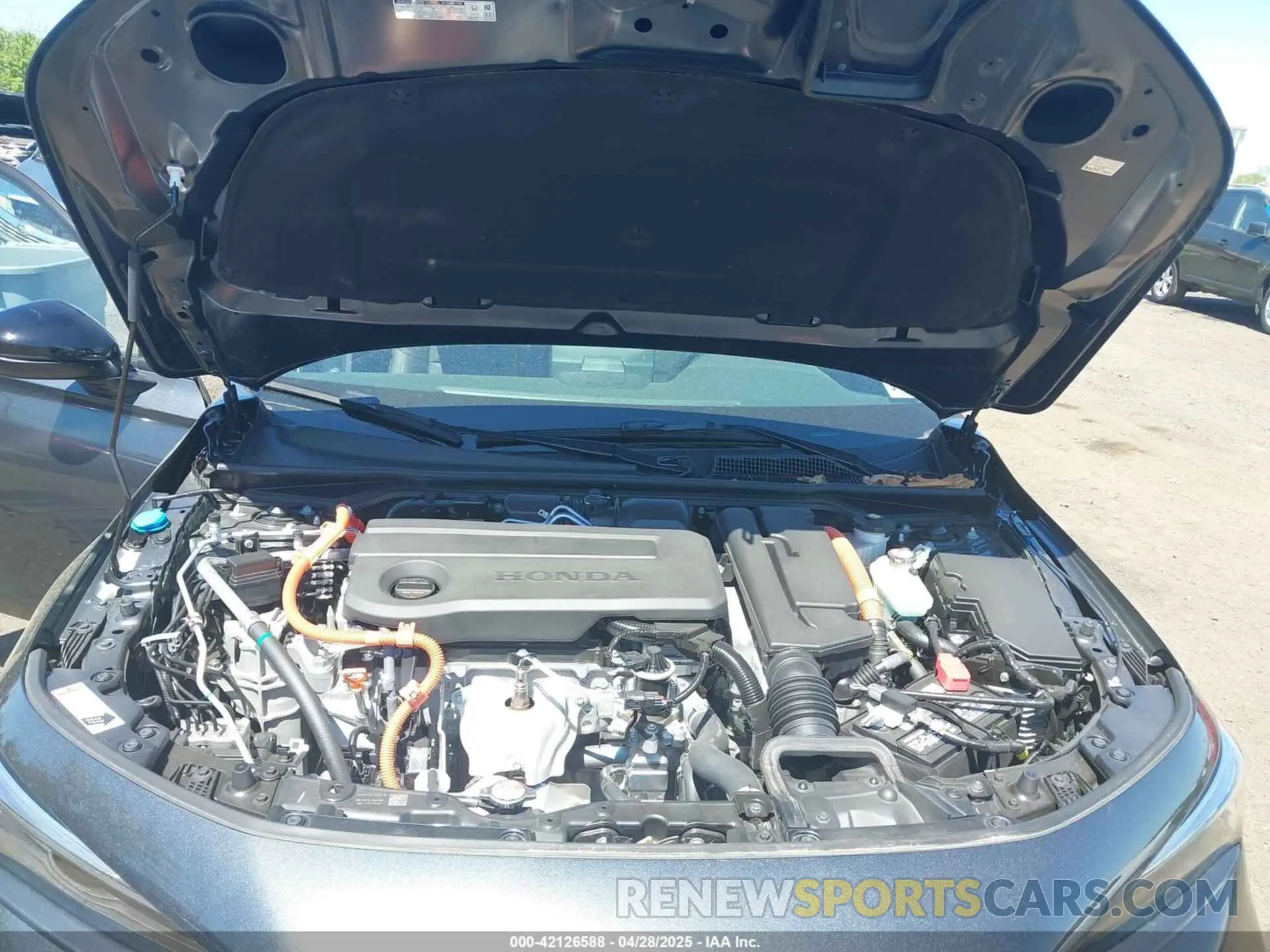 10 fotografías del automóvil dañado 2HGFE4F81SH303403 HONDA CIVIC  HYBRID 2025