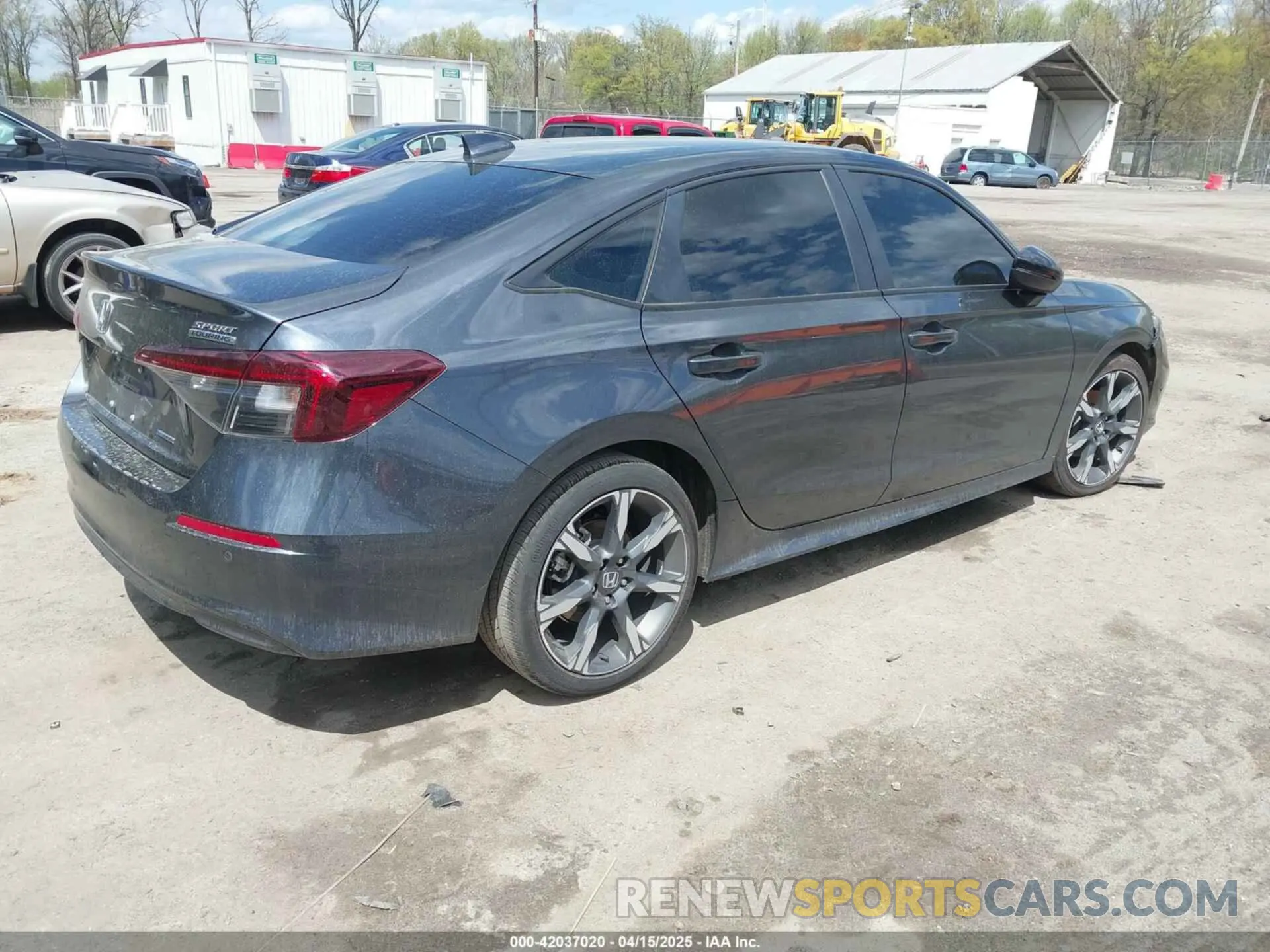 4 fotografías del automóvil dañado 2HGFE4F84SH302357 HONDA CIVIC  HYBRID 2025