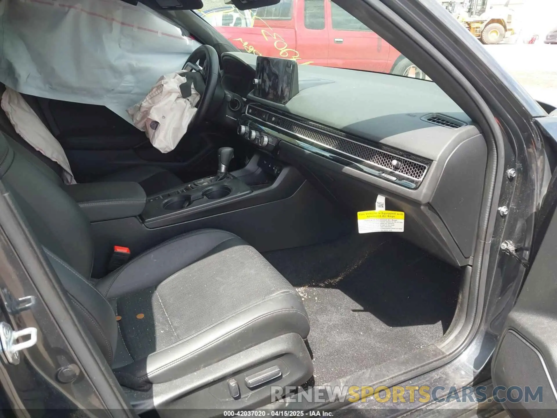 5 fotografías del automóvil dañado 2HGFE4F84SH302357 HONDA CIVIC  HYBRID 2025
