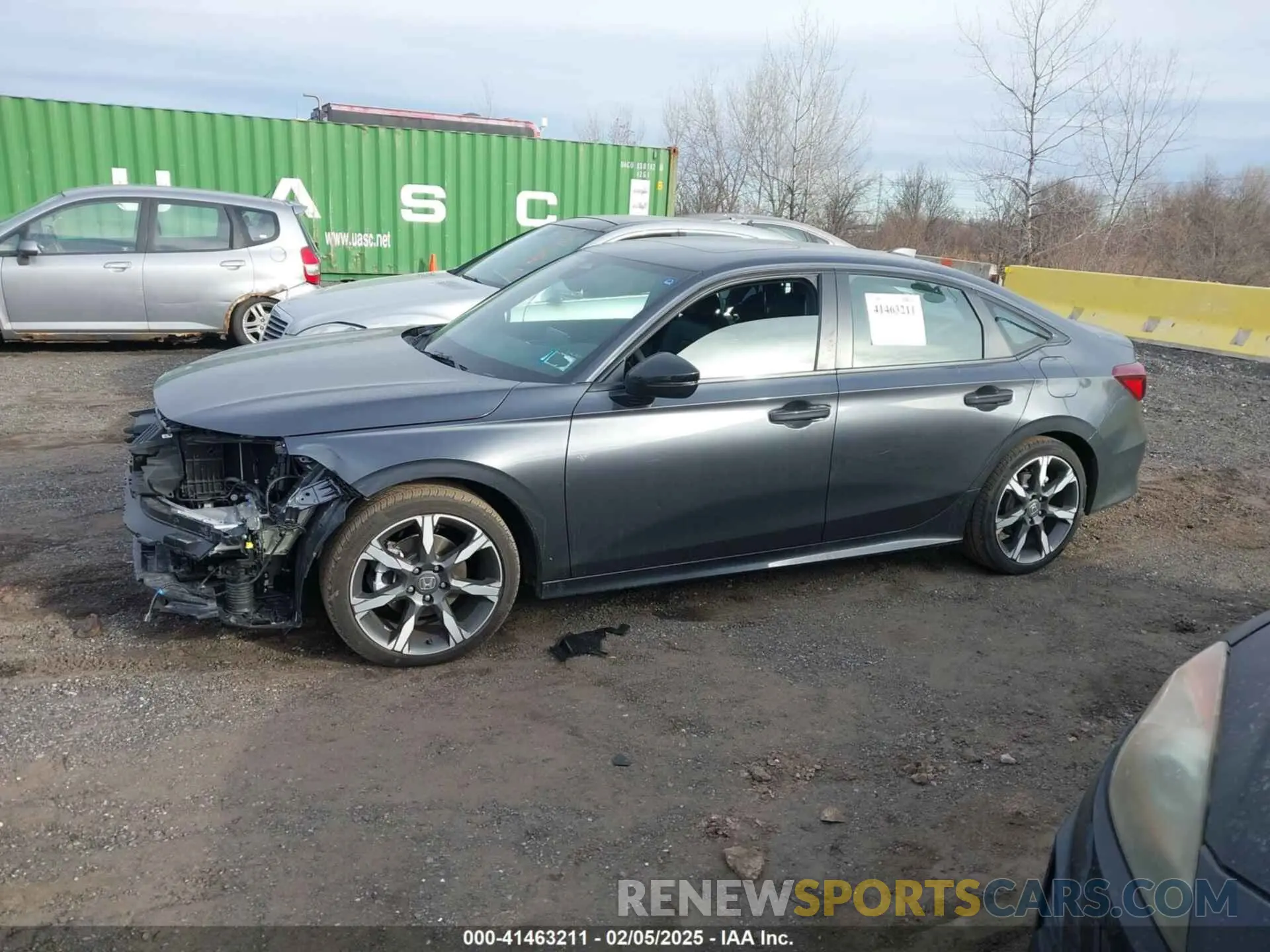14 fotografías del automóvil dañado 2HGFE4F84SH309177 HONDA CIVIC  HYBRID 2025