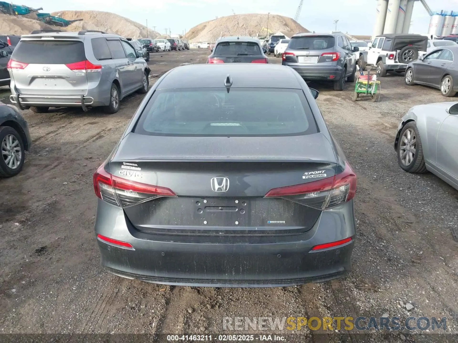 16 fotografías del automóvil dañado 2HGFE4F84SH309177 HONDA CIVIC  HYBRID 2025
