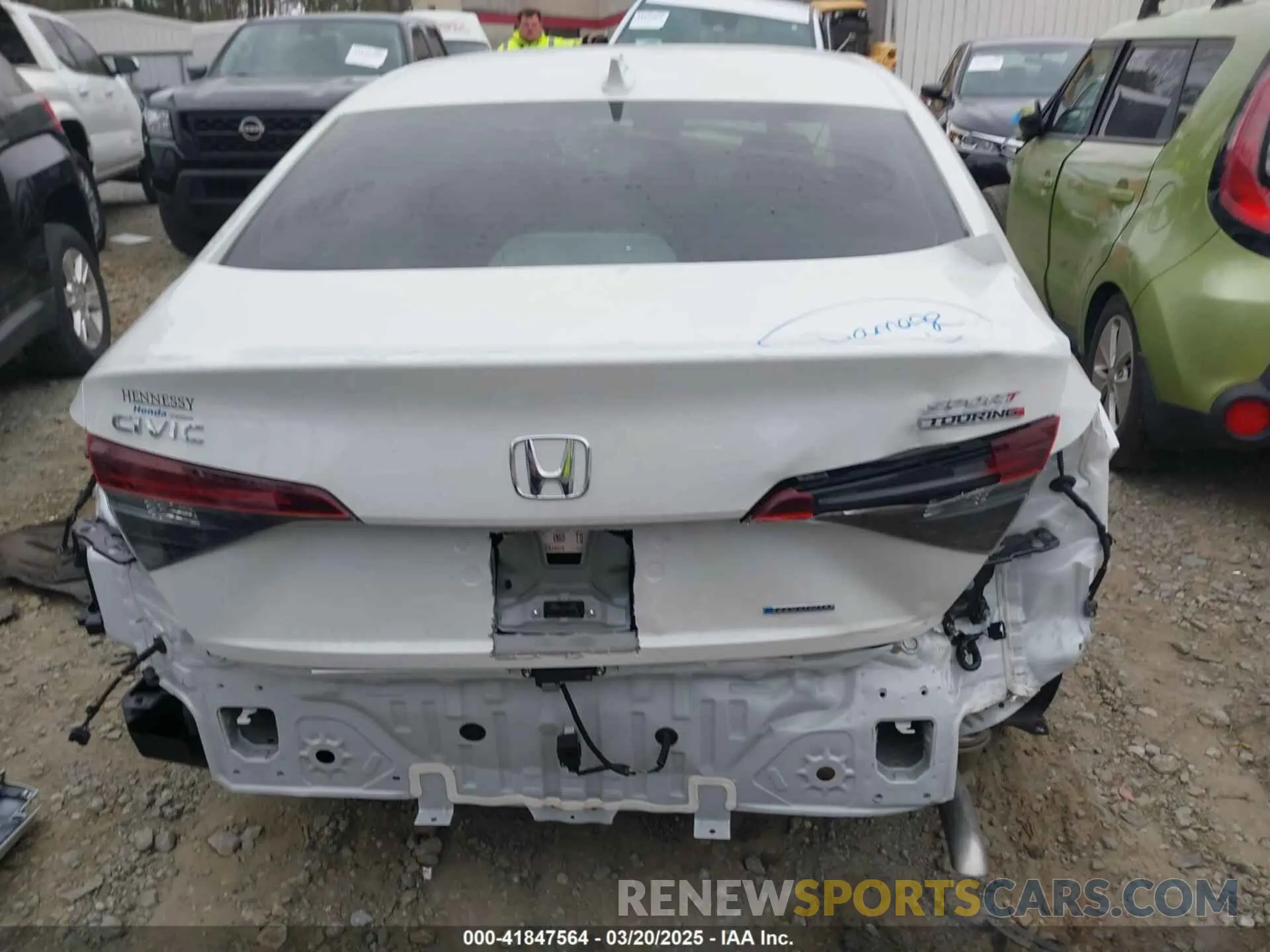 16 fotografías del automóvil dañado 2HGFE4F84SH318803 HONDA CIVIC  HYBRID 2025