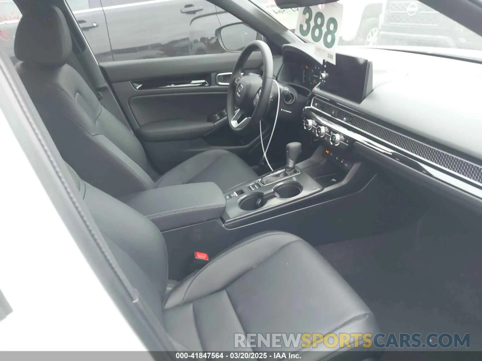 5 fotografías del automóvil dañado 2HGFE4F84SH318803 HONDA CIVIC  HYBRID 2025