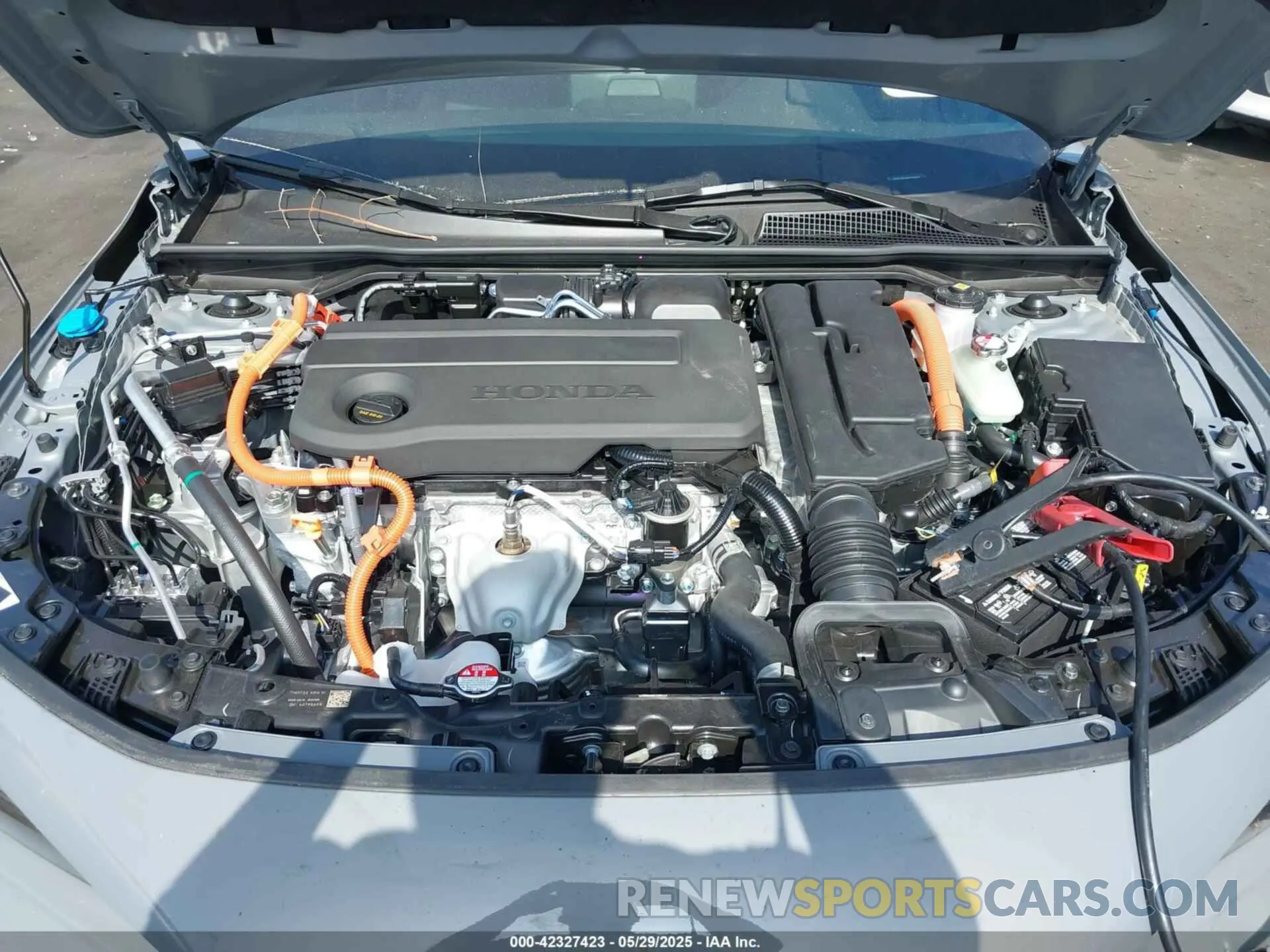 10 fotografías del automóvil dañado 2HGFE4F84SH339070 HONDA CIVIC HYBRID 2025