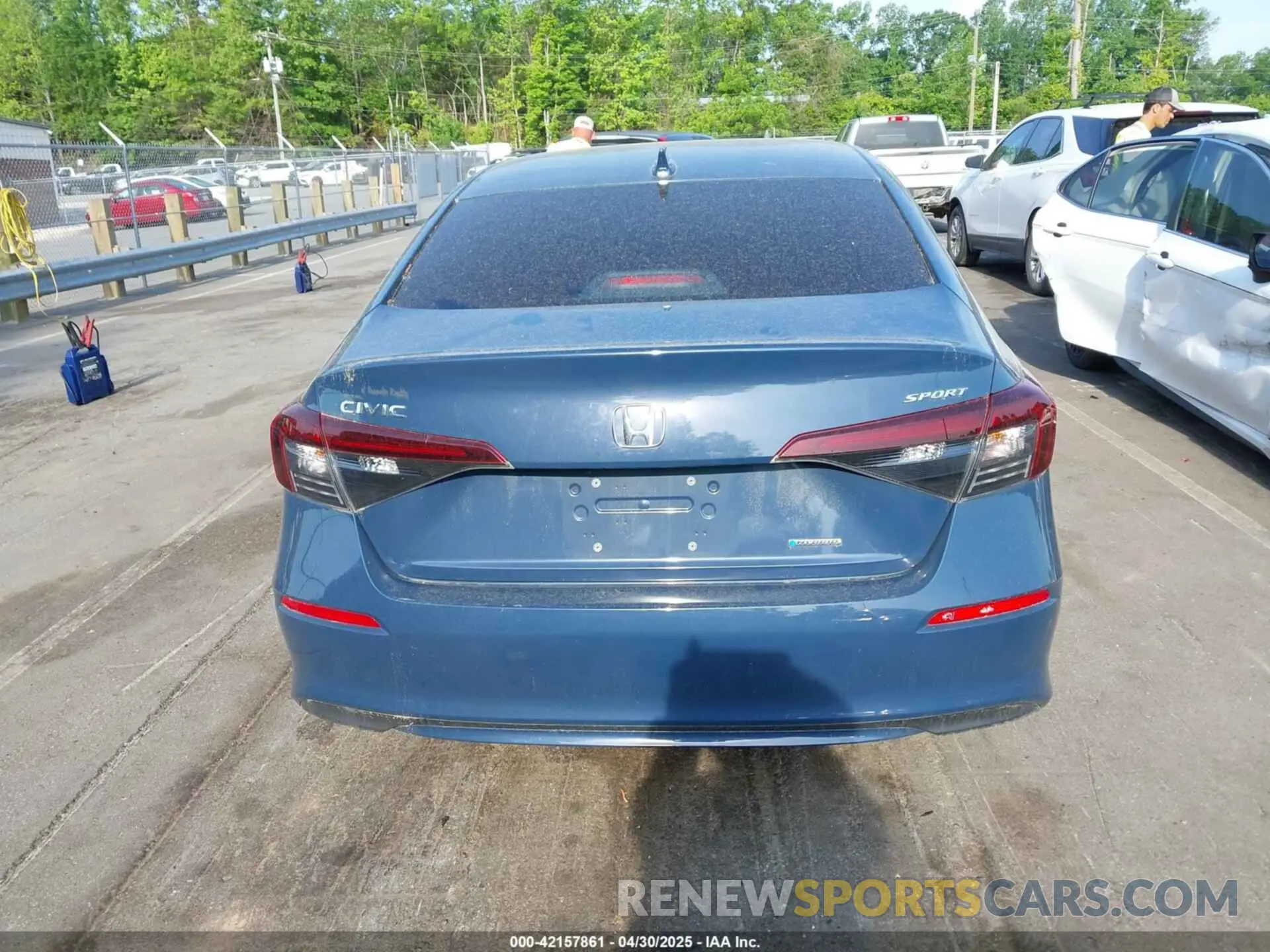 16 fotografías del automóvil dañado 2HGFE4F85SH305204 HONDA CIVIC  HYBRID 2025
