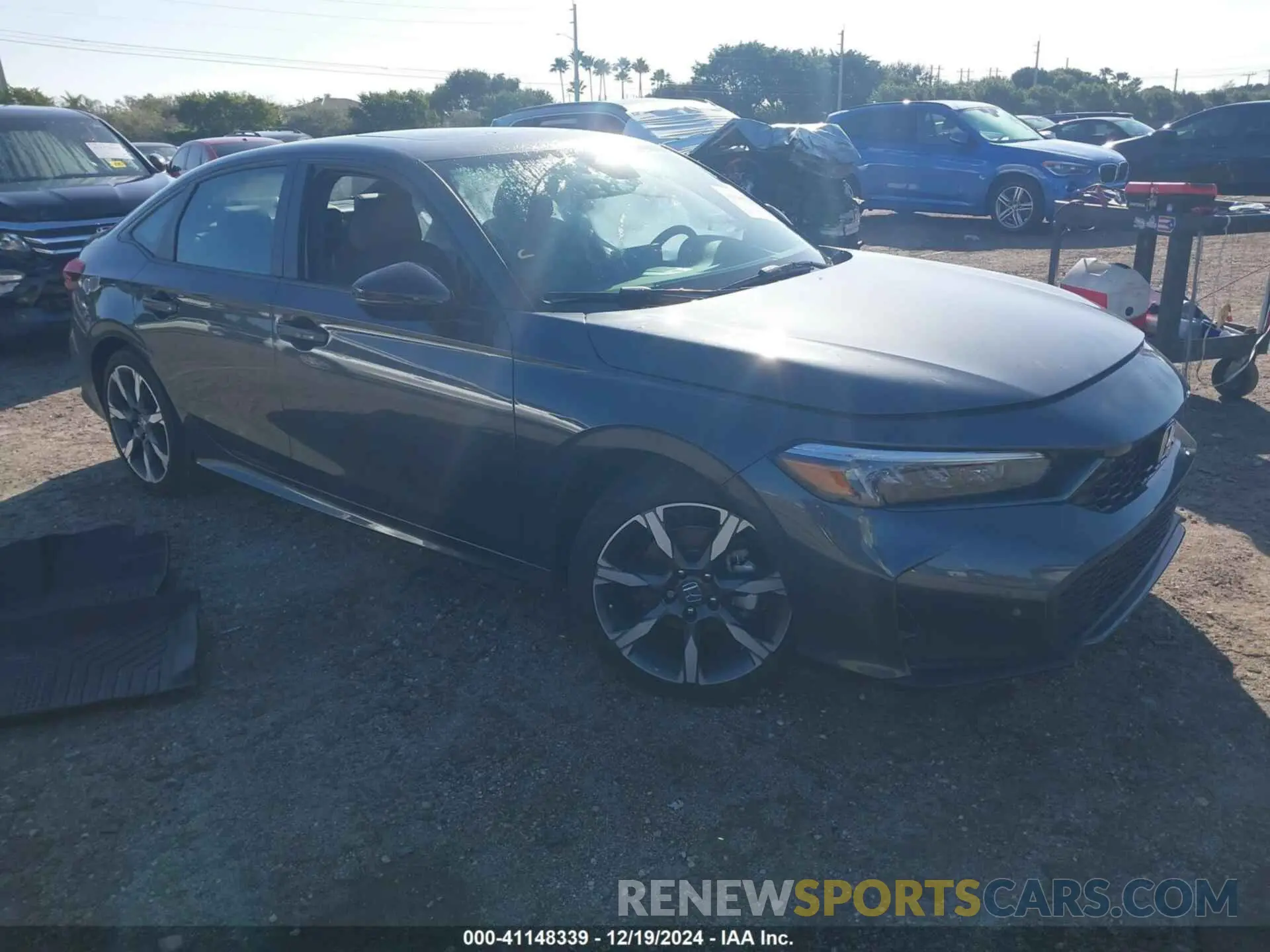 1 fotografías del automóvil dañado 2HGFE4F86SH301467 HONDA CIVIC  HYBRID 2025