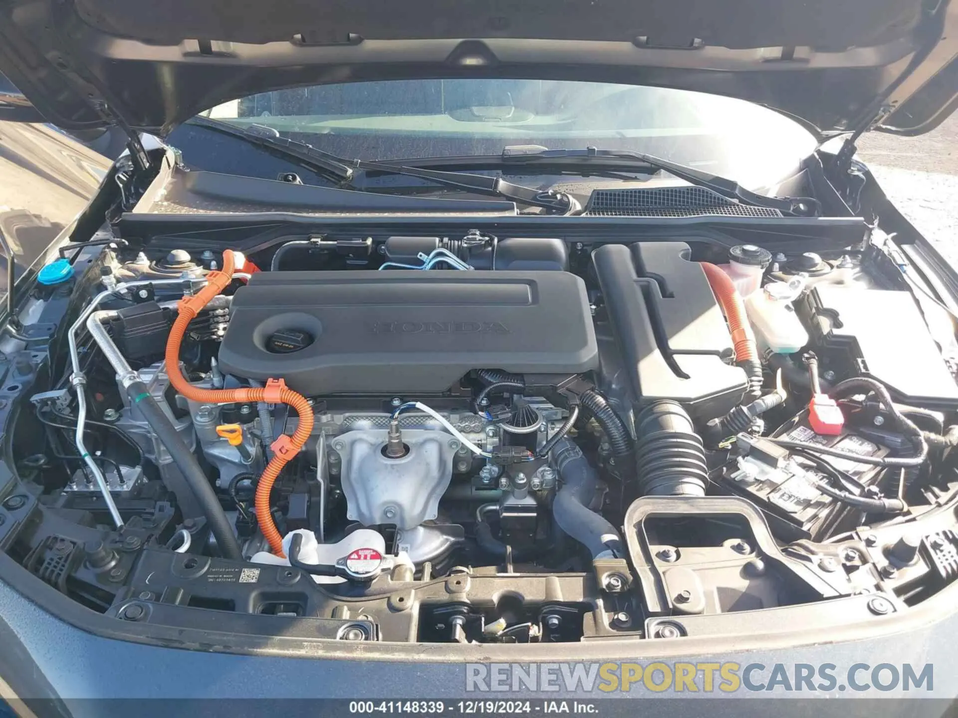10 fotografías del automóvil dañado 2HGFE4F86SH301467 HONDA CIVIC  HYBRID 2025