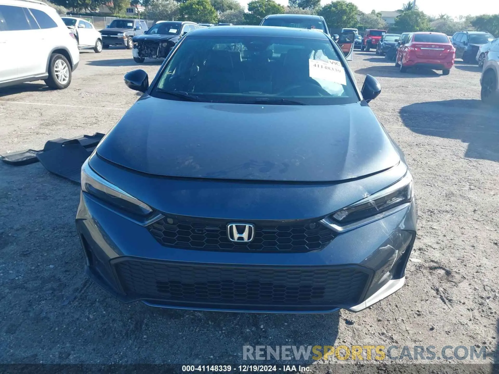 12 fotografías del automóvil dañado 2HGFE4F86SH301467 HONDA CIVIC  HYBRID 2025