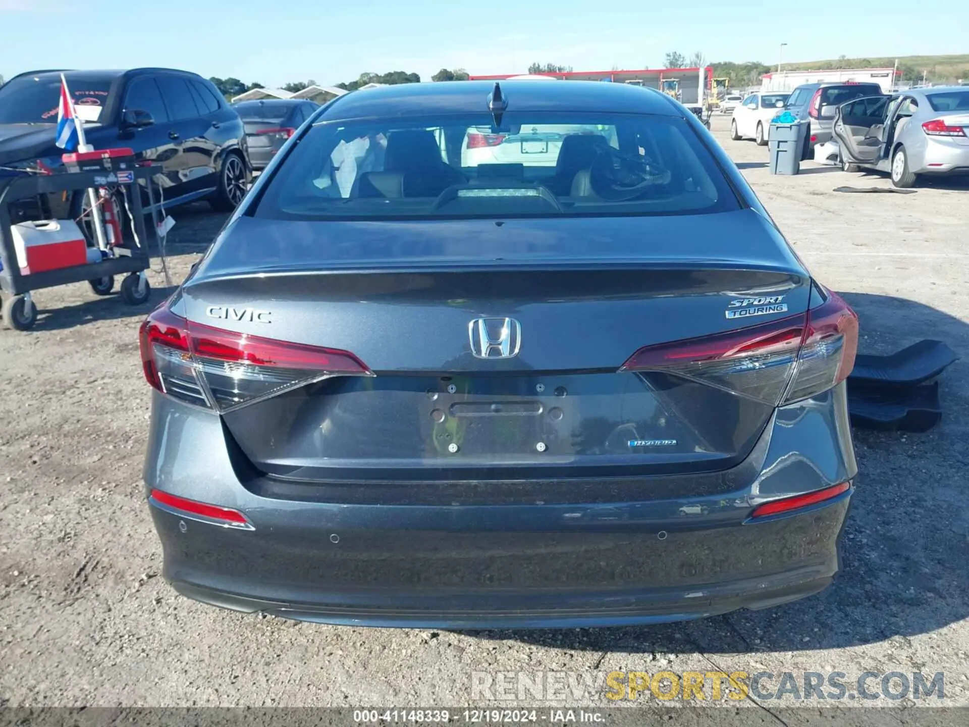 16 fotografías del automóvil dañado 2HGFE4F86SH301467 HONDA CIVIC  HYBRID 2025