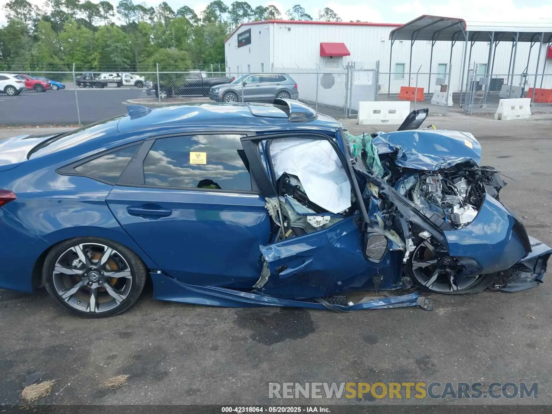 13 fotografías del automóvil dañado 2HGFE4F86SH302070 HONDA CIVIC HYBRID 2025