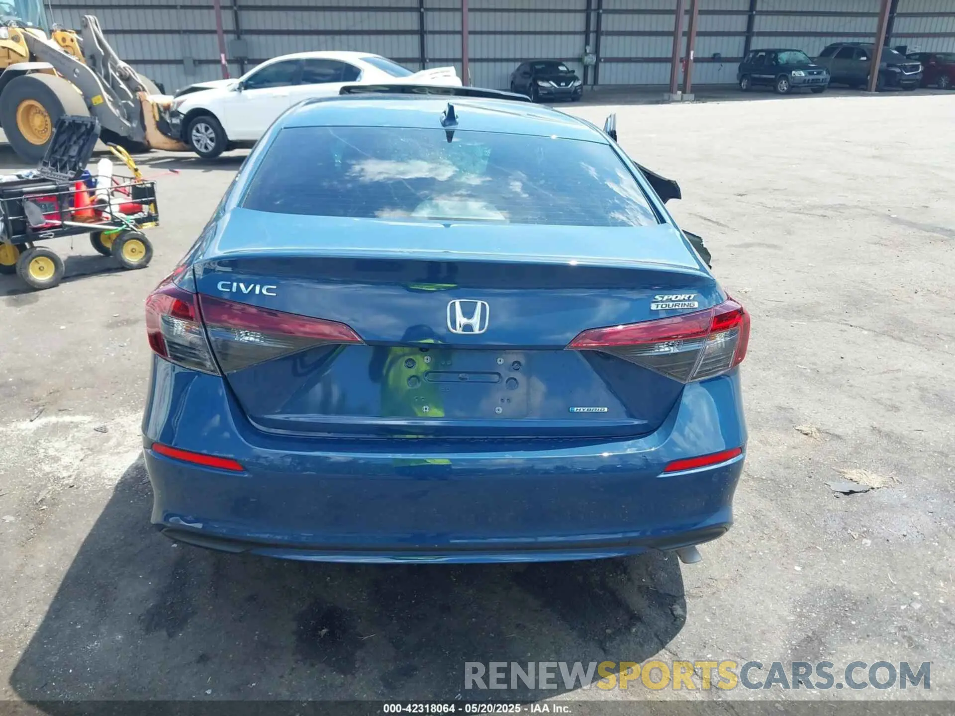 16 fotografías del automóvil dañado 2HGFE4F86SH302070 HONDA CIVIC HYBRID 2025