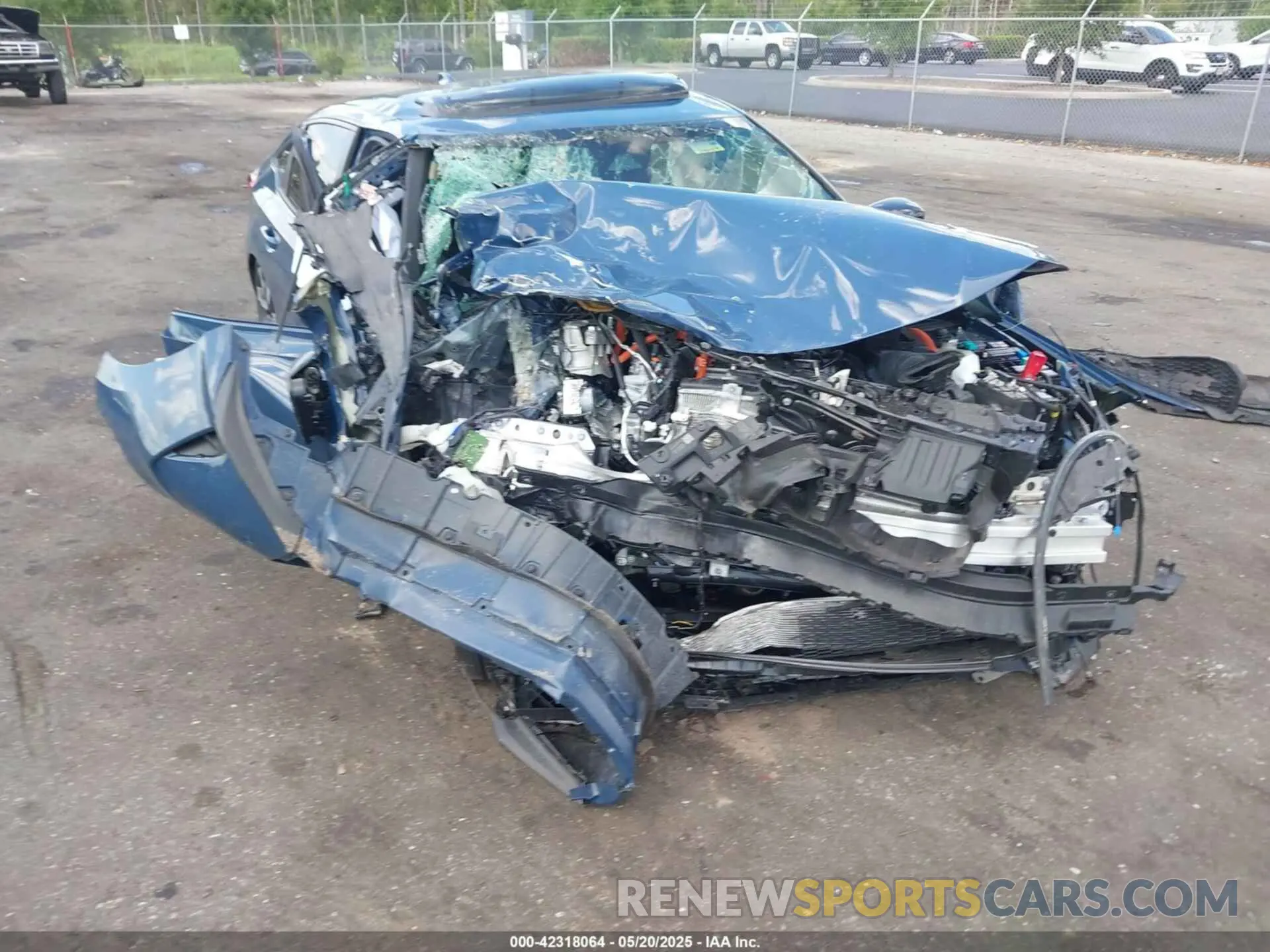 6 fotografías del automóvil dañado 2HGFE4F86SH302070 HONDA CIVIC HYBRID 2025