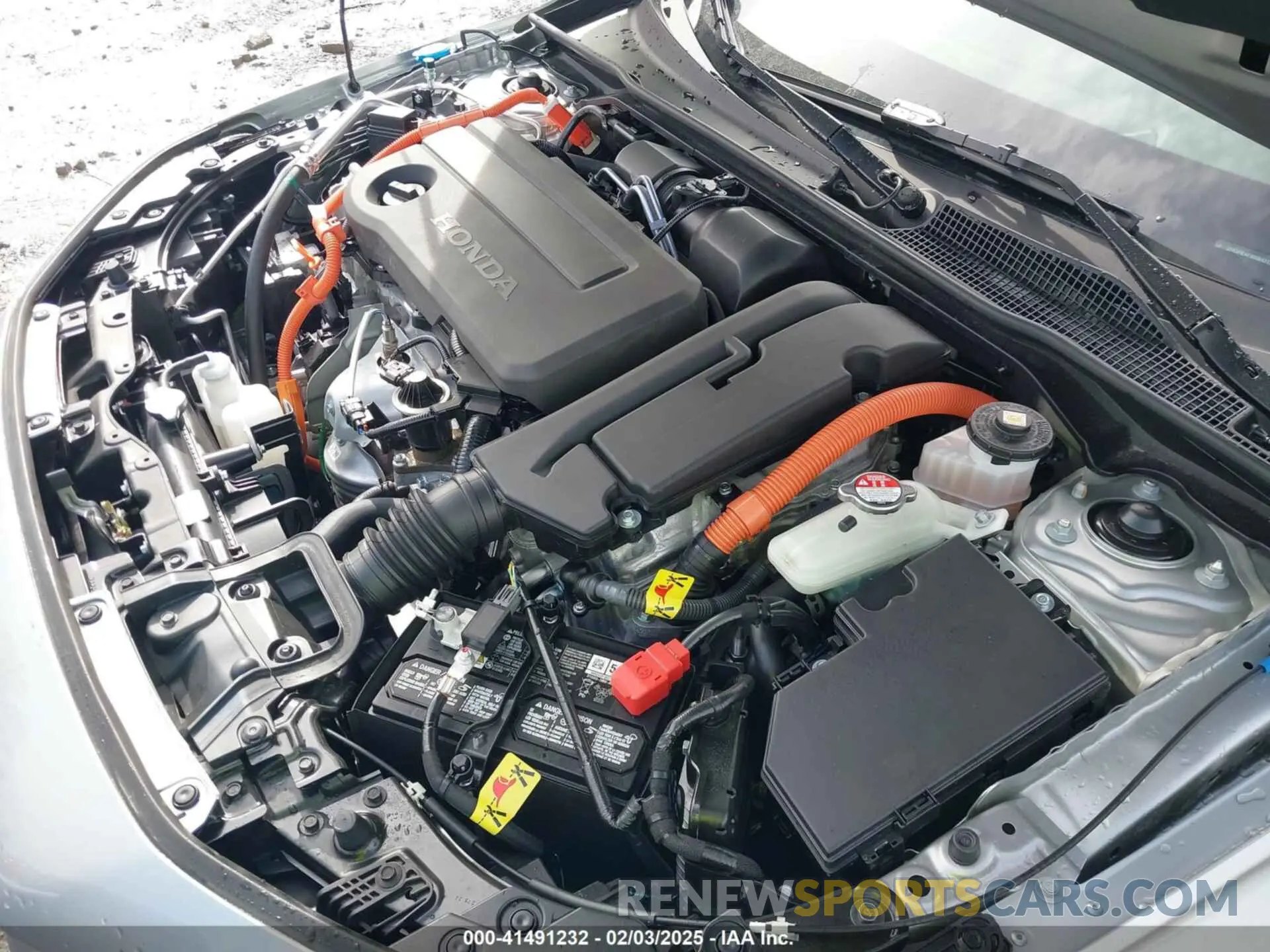 10 fotografías del automóvil dañado 2HGFE4F86SH312730 HONDA CIVIC  HYBRID 2025